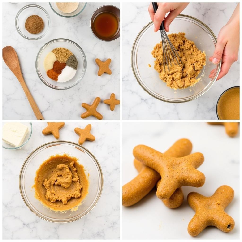 Preparing Homemade Dog Churro Treats