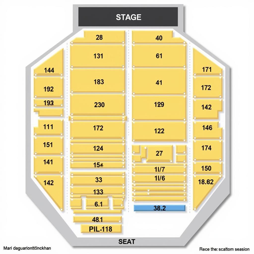 Huntington Bank Stadium Detailed Section View