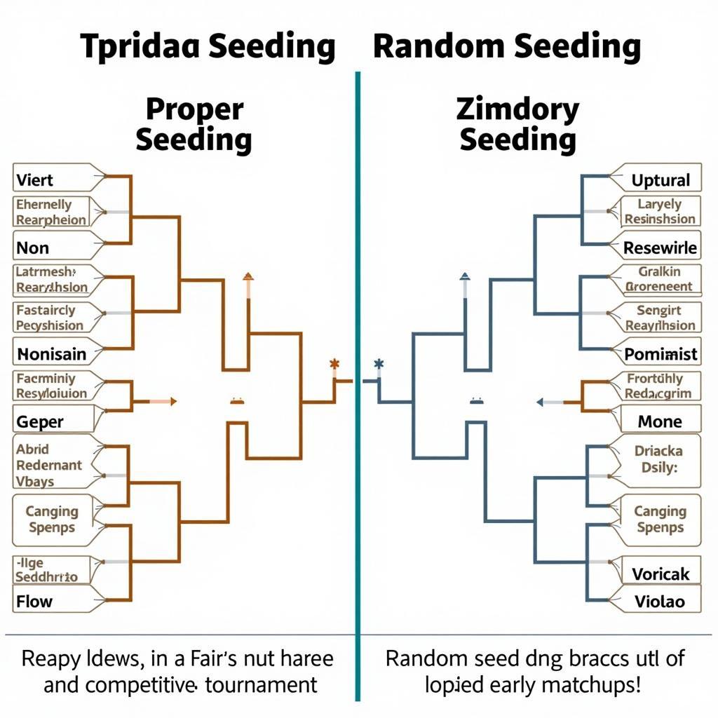 Importance of Seeding in a 22-Team Bracket