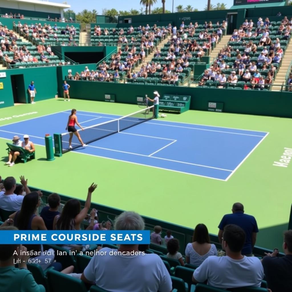 Indian Wells Courtside Seats