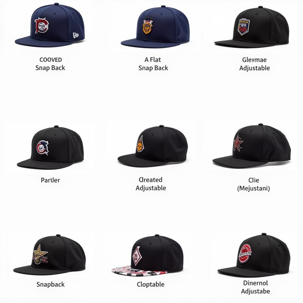 Variations in Initial Baseball Hats