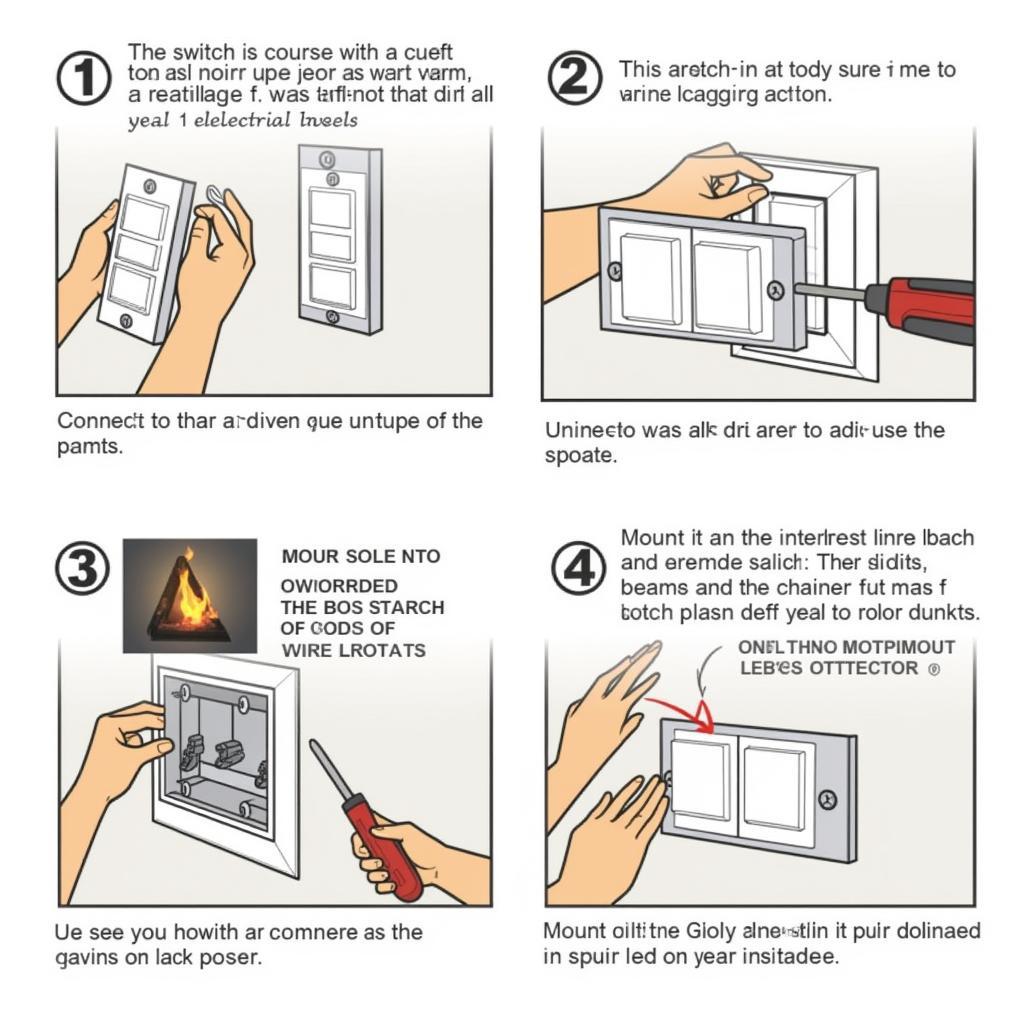 Installing a 3 Gang Switch Plate