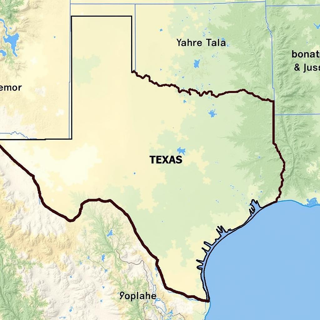 Interactive 3D Texas Map for Exploration