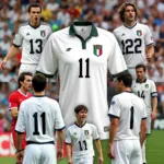 Italy White Soccer Jersey: Historic Moments