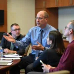 Jared Miller City Manager at a Budget Meeting