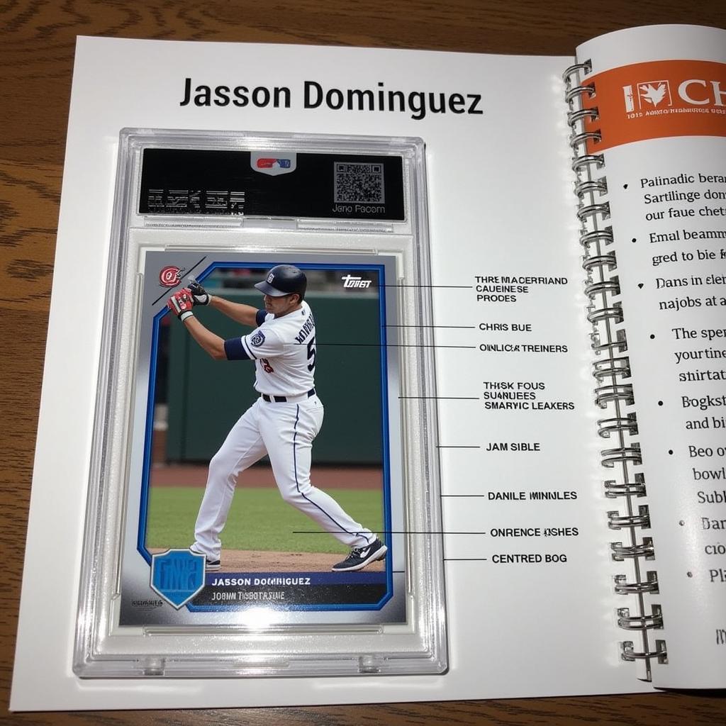 Jasson Dominguez Bowman Chrome Card Grading