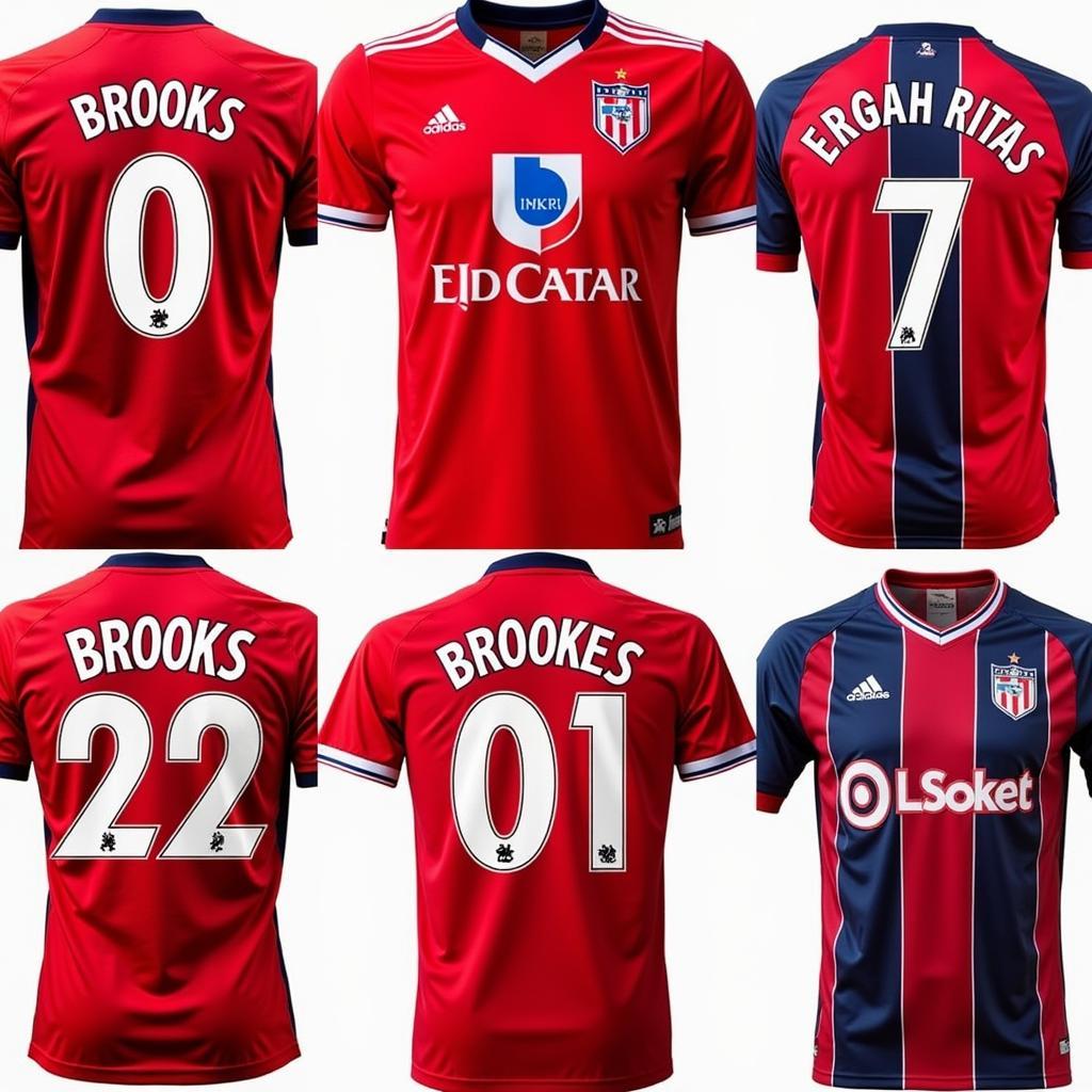 Collection of Jordyn Brooks Beşiktaş Jerseys