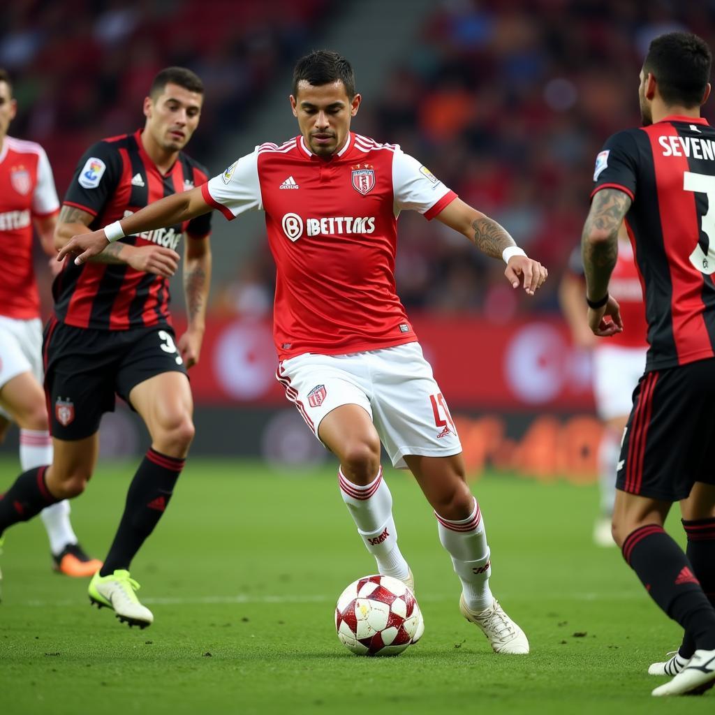 Jorge Severino in Action for Besiktas