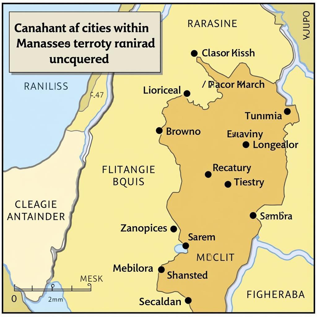 Canaanite Cities and Unconquered Territory in Joshua 17