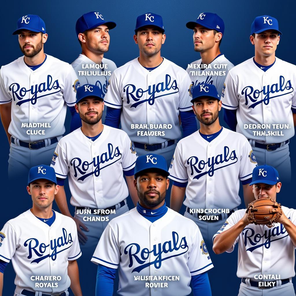 Kansas City Royals current roster players