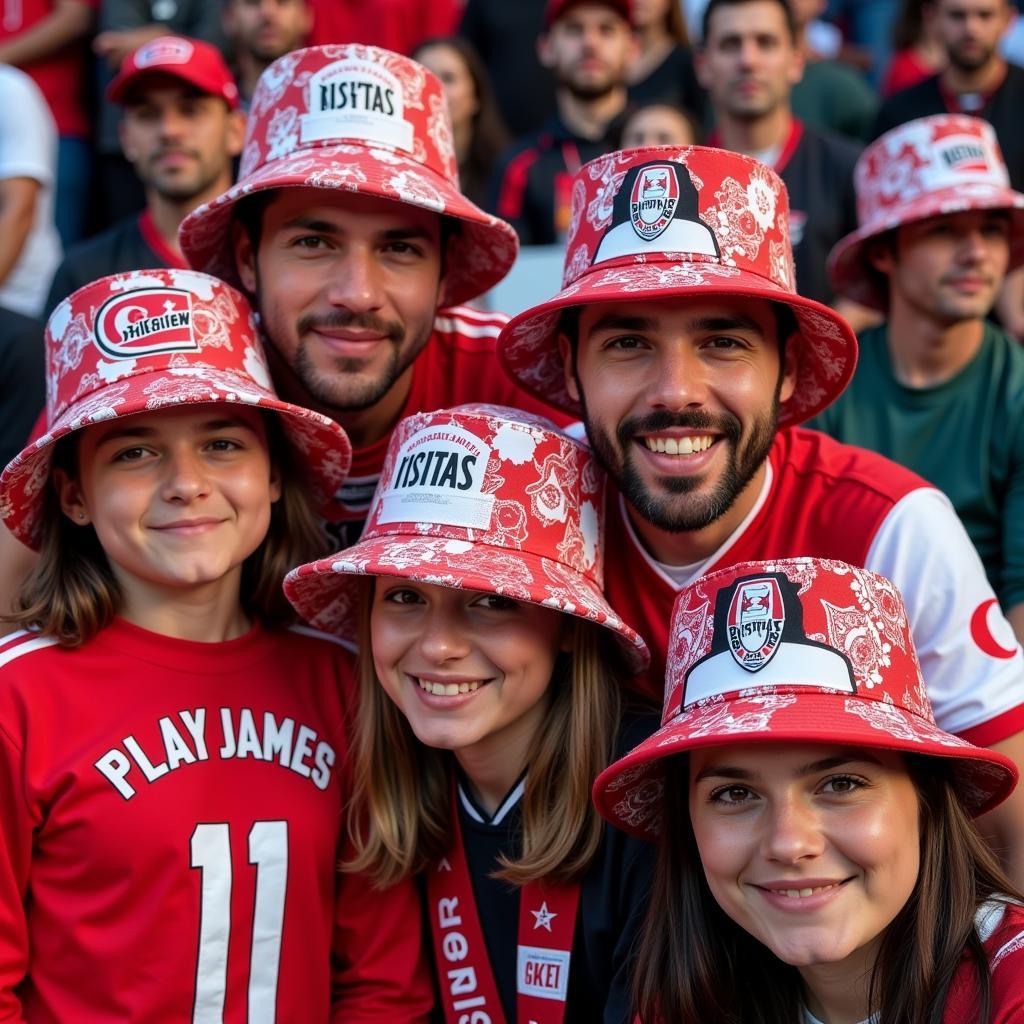 Besiktas Fans Sporting Keith James Bucket Hats