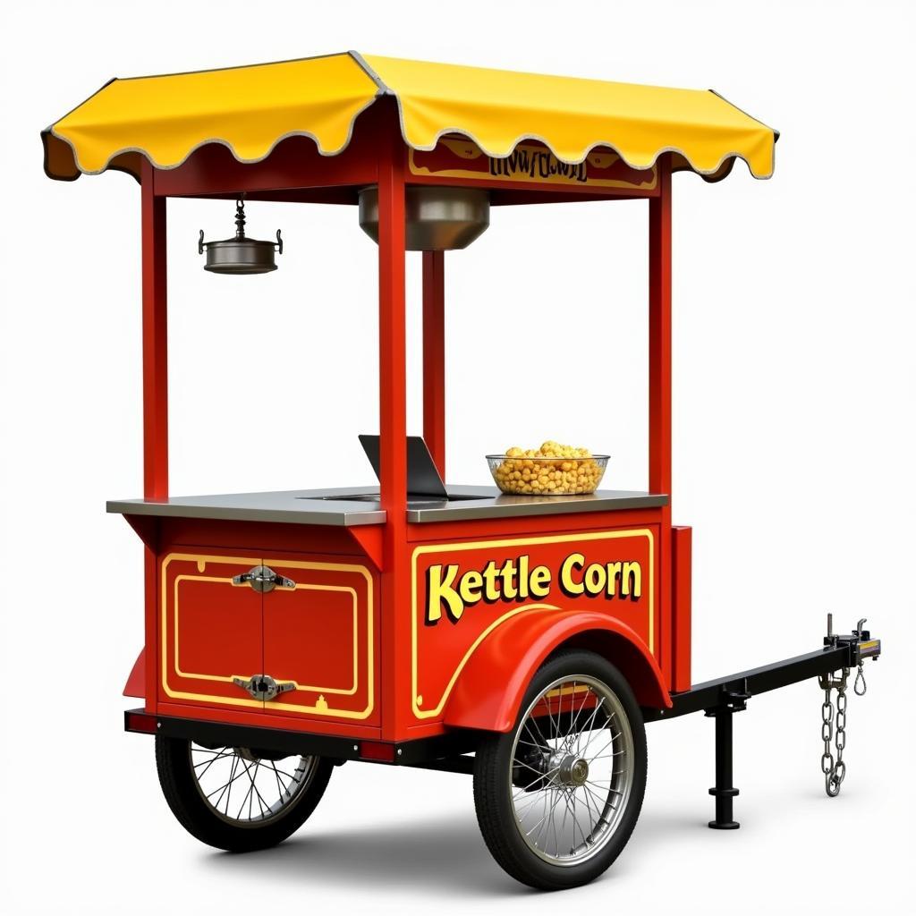 Mobile Kettle Corn Cart for Sale - Used