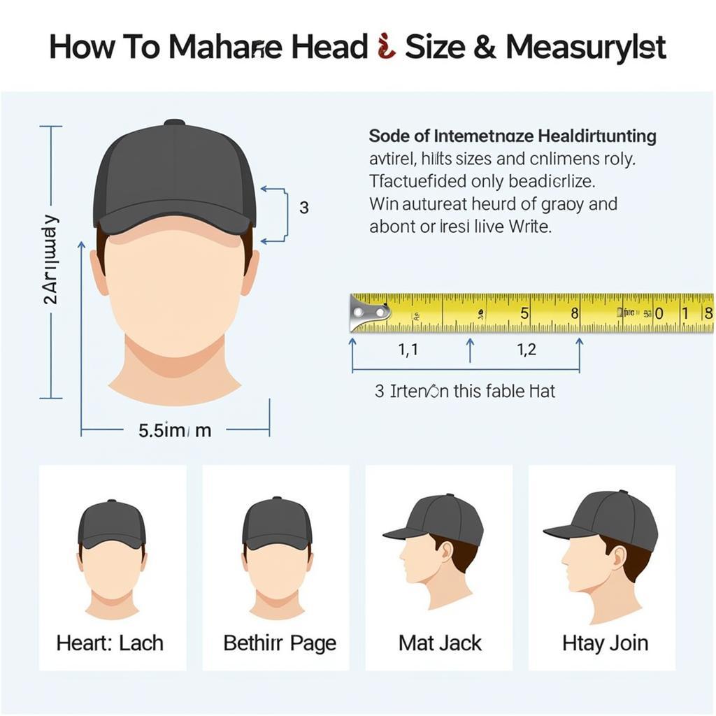 Key West Baseball Cap Sizing Guide - Measuring Head Circumference