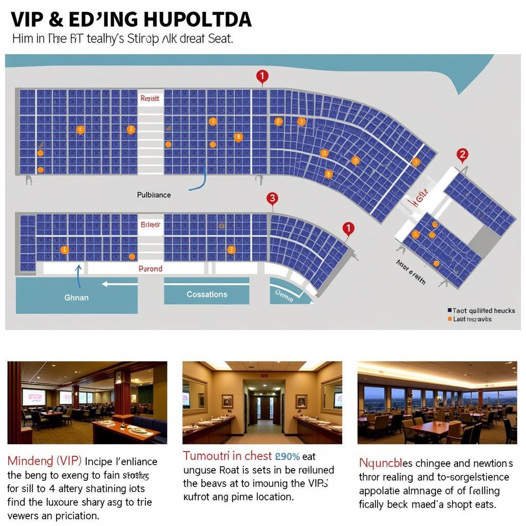 Kia Center VIP and Hospitality Seating Chart with Seat Numbers