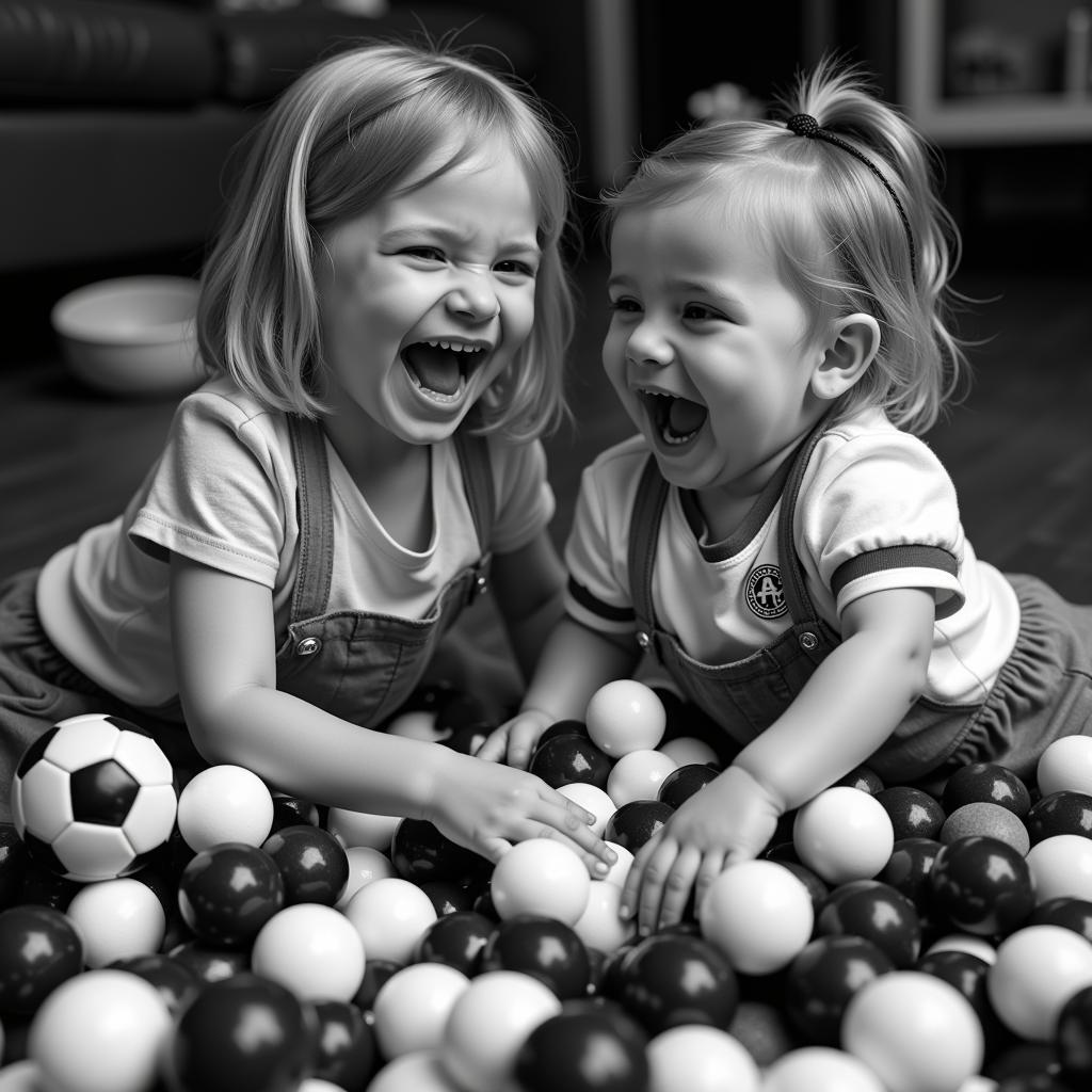 Kids Playing in Besiktas Ball Pit