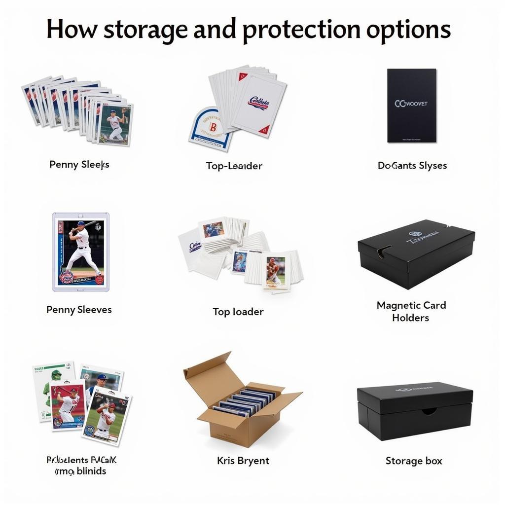 Kris Bryant Card Storage and Protection Solutions