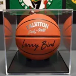 Larry Bird Signed Basketball from Rookie Season