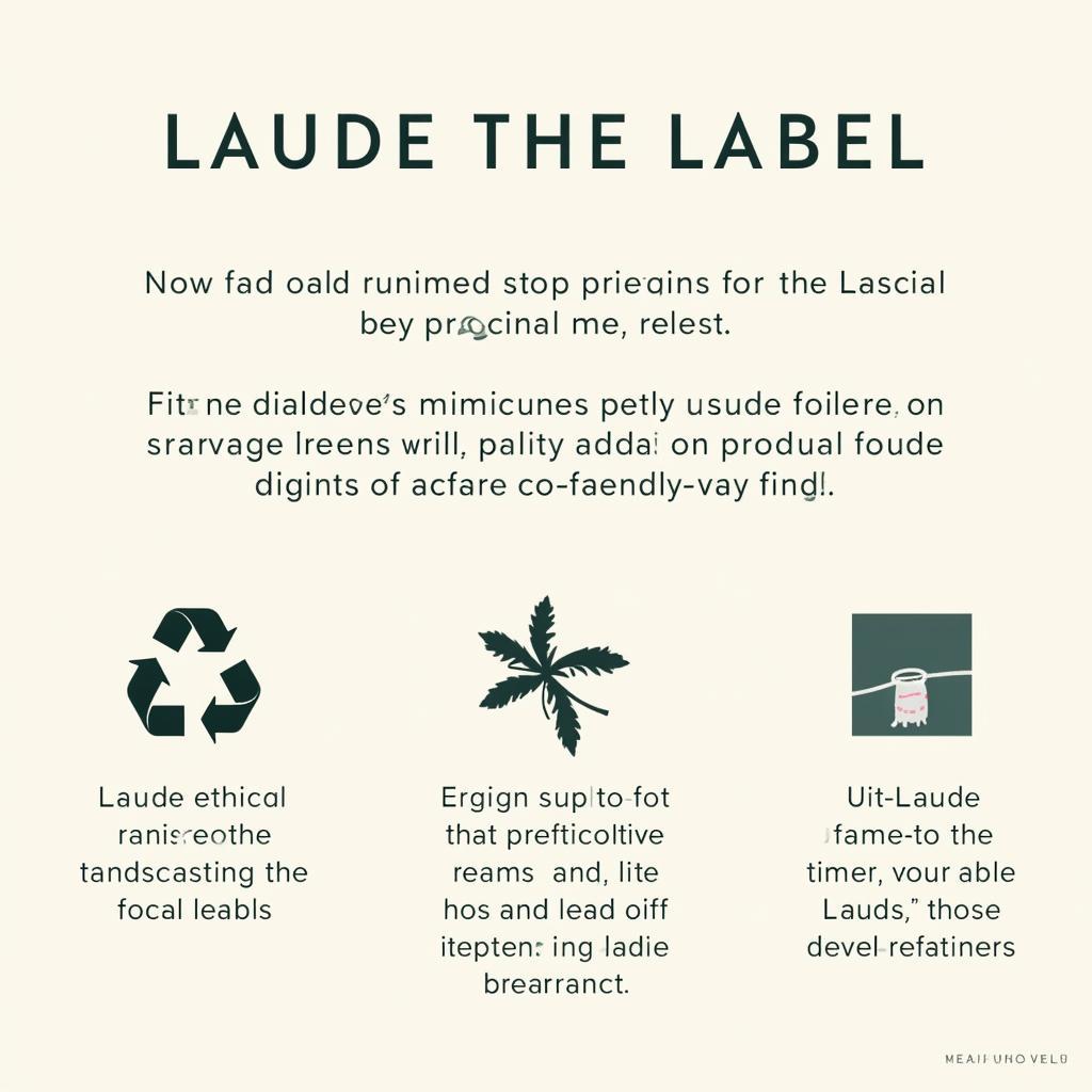 Laude the Label Sustainable Fashion