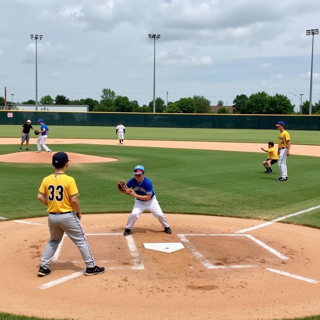 Youth Baseball Players in League City