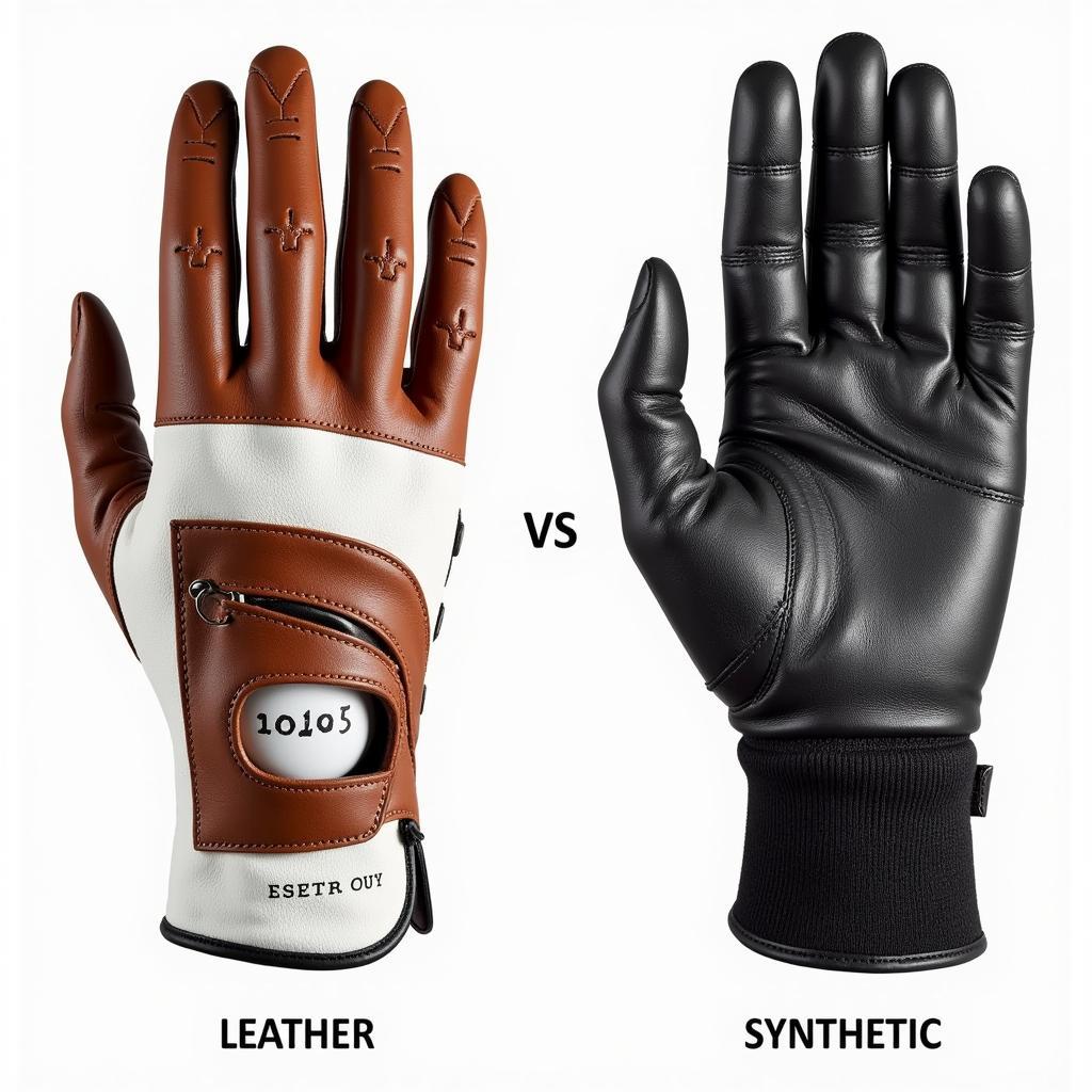 Comparing Leather and Synthetic Golf Gloves