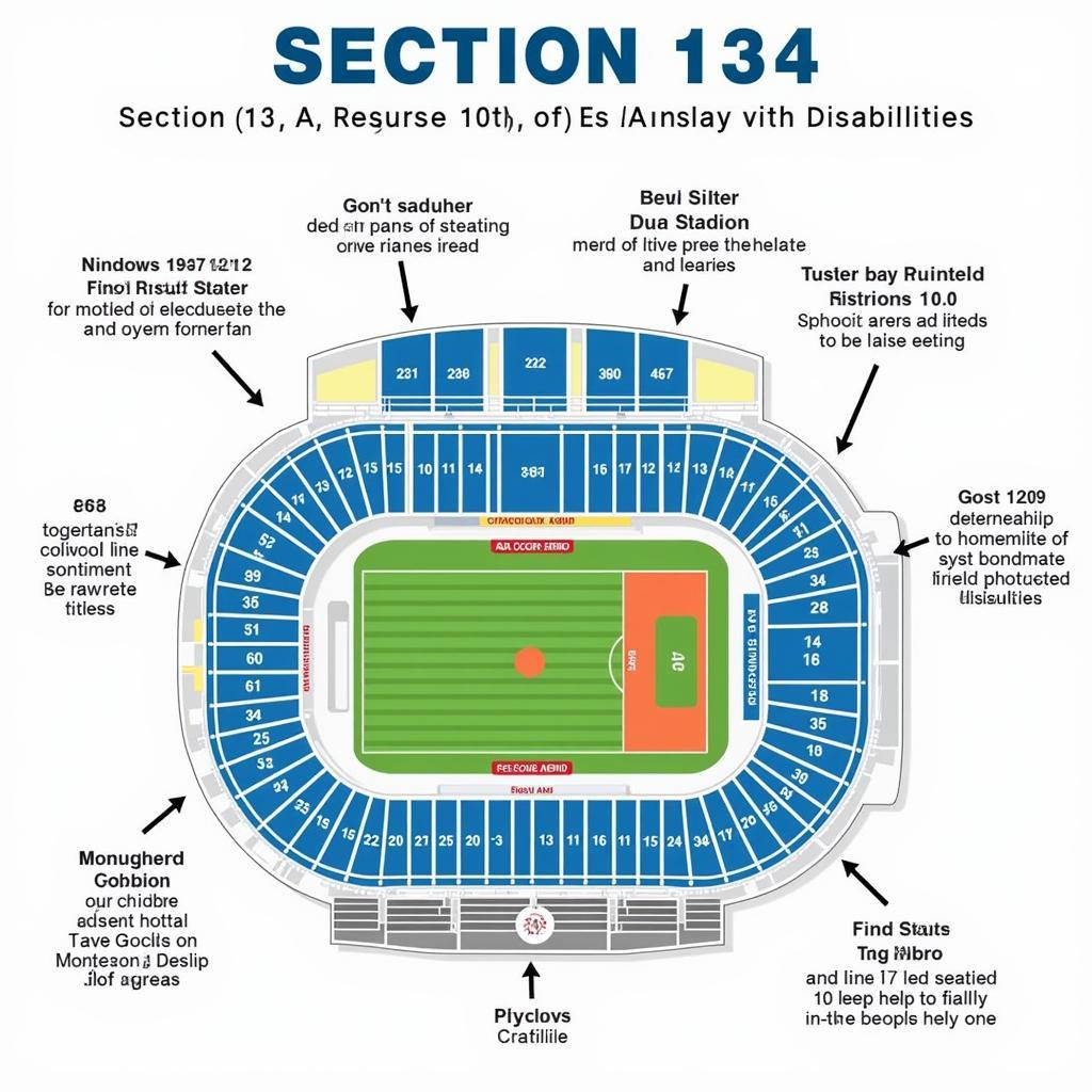 Lincoln Financial Field Section 134 Accessibility Features