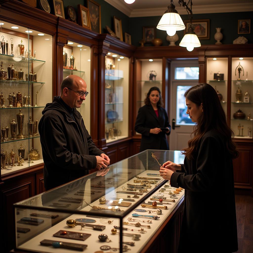 Browsing pendulums in a local metaphysical store