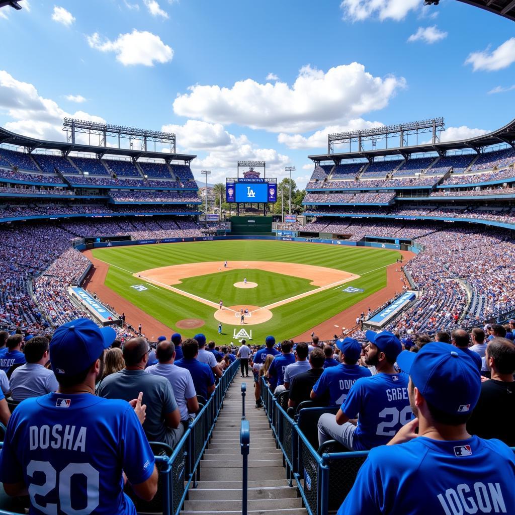 Los Angeles Dodgers at Dodger Stadium