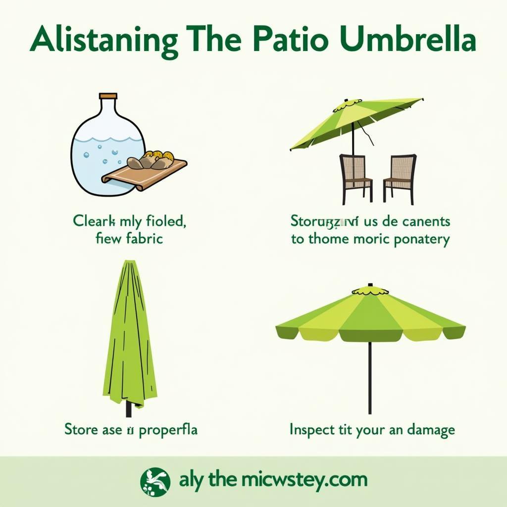 Maintaining Your Patio Umbrella for Longevity