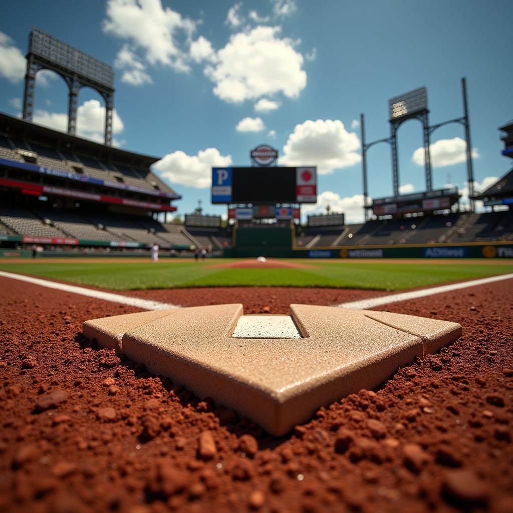 Major League Field Infield View