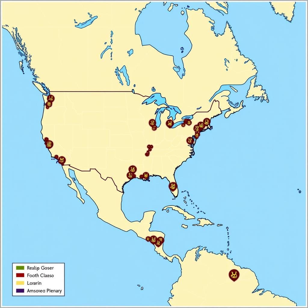 Map of MLS Teams Locations