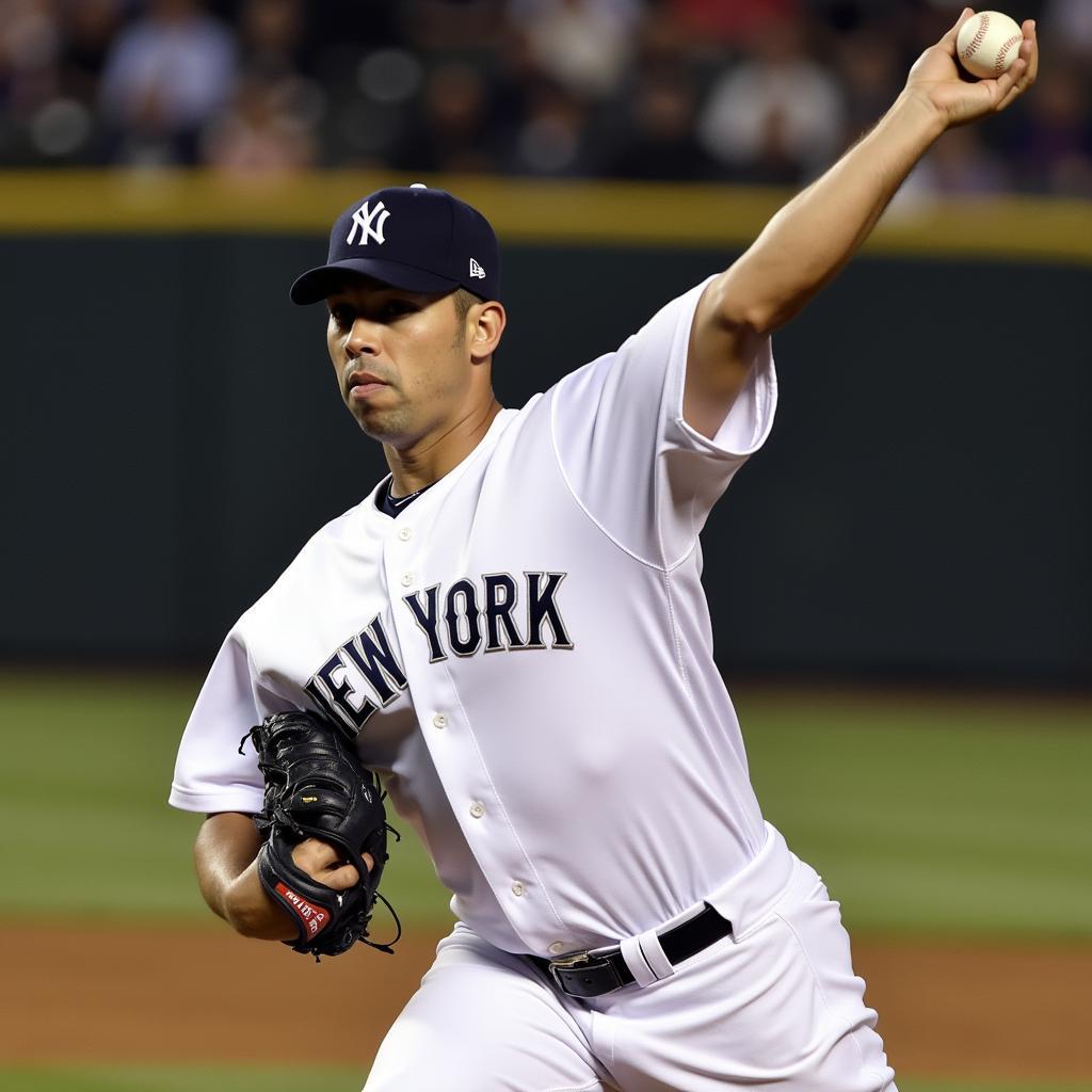 Mariano Rivera Pitching