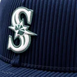 Close-up of a Mariners Corduroy Hat