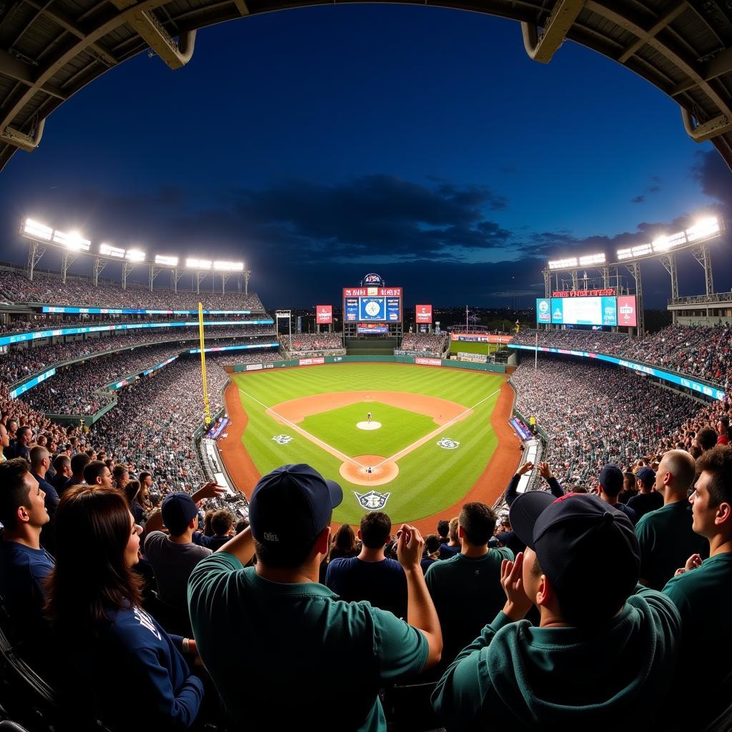 Mariners Fans at T-Mobile Park