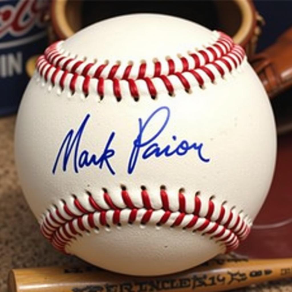 Mark Prior Autographed Baseball: A Cherished Collectible