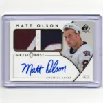 Matt Olson Rare Autographed Card