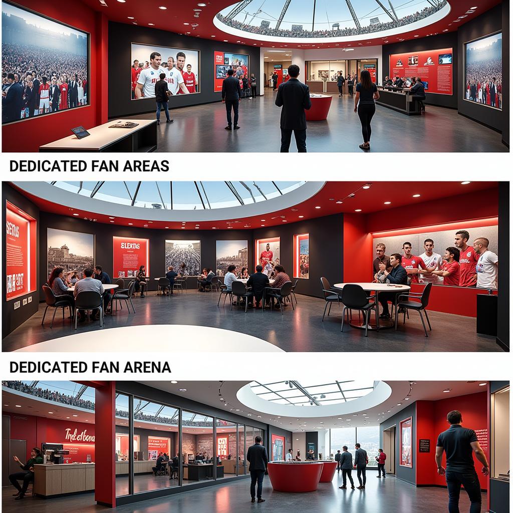 McGough Arena Fan Experience Areas