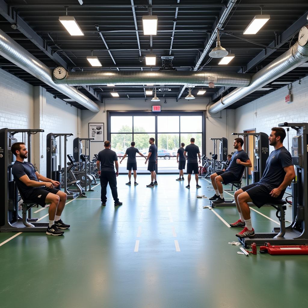 McGough Arena Interior Training Facility