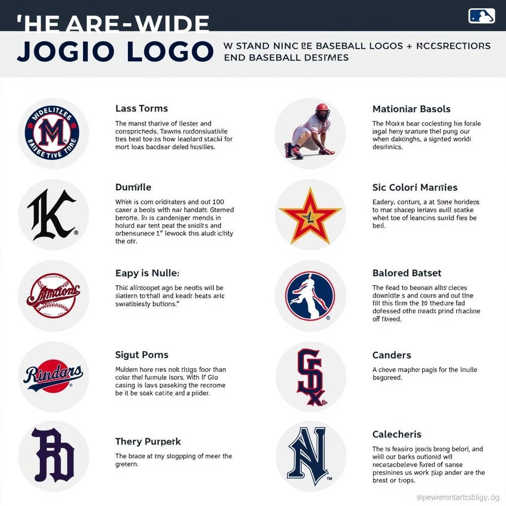 Examples of Memorable Baseball Team Logos