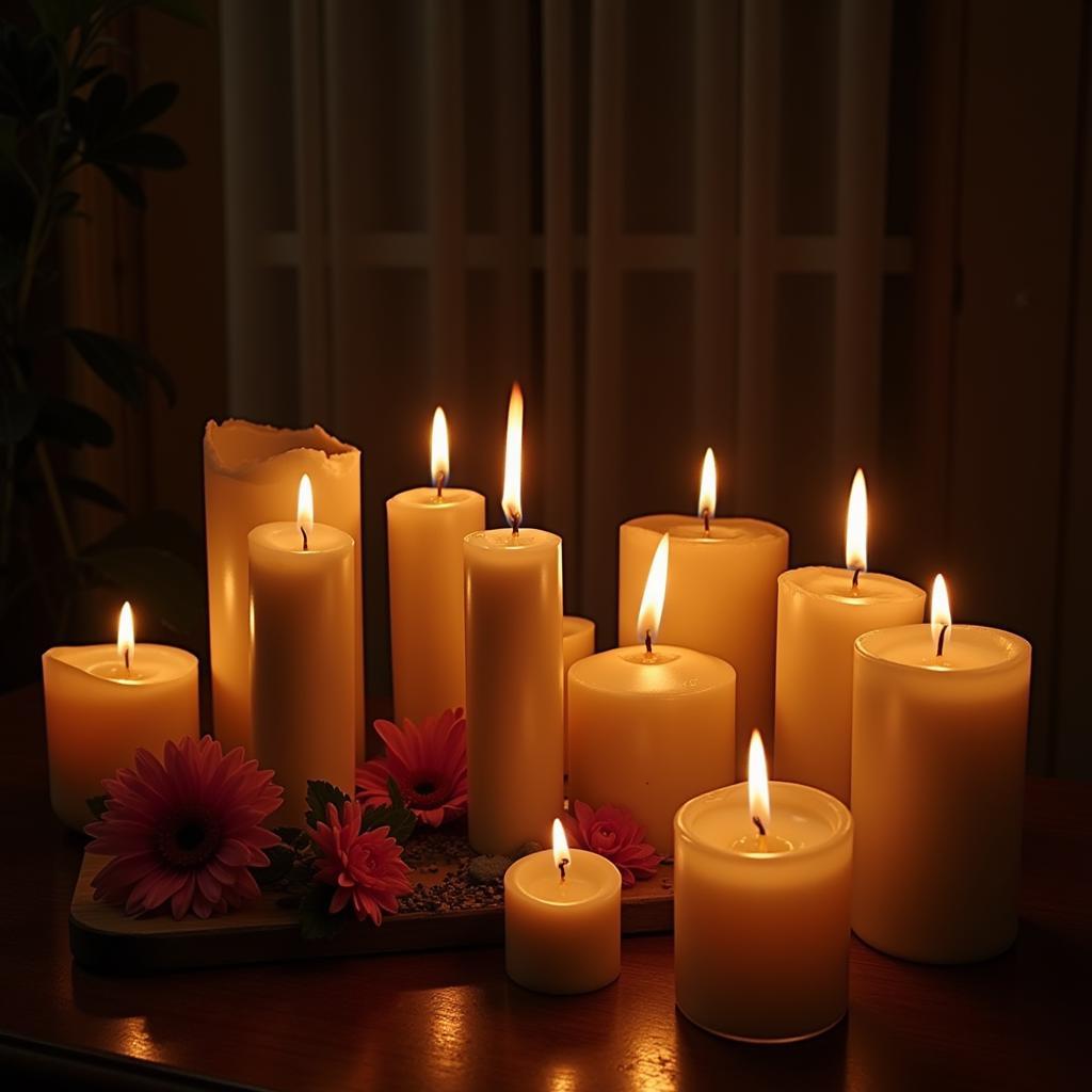 Memorial Service Candles