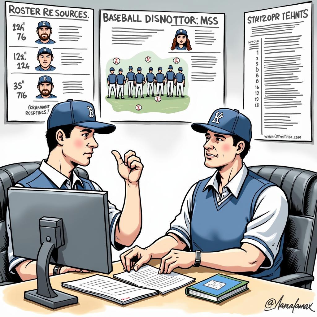 Mets Roster Resource Management Illustration