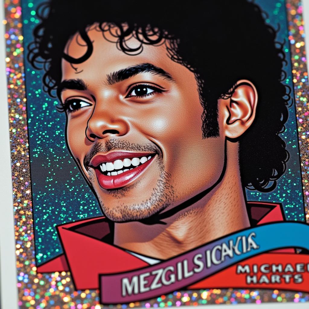 Michael Jackson Donruss Diamond Kings Rookie Card