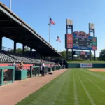 Modern Amenities at a Mid America Baseball Field