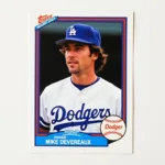 Mike Devereaux Rookie Card - 1987 Topps