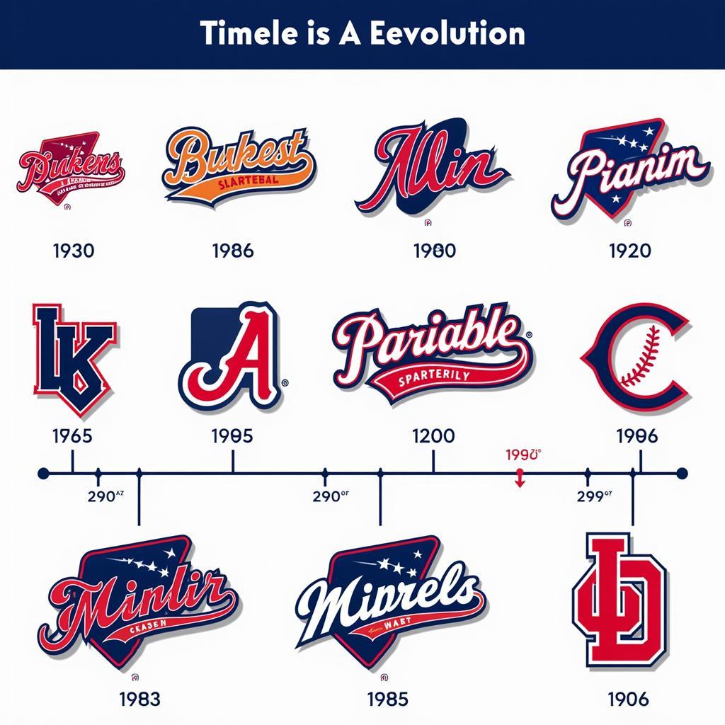 Evolution of a Specific Minor League Baseball Team Logo Over Time