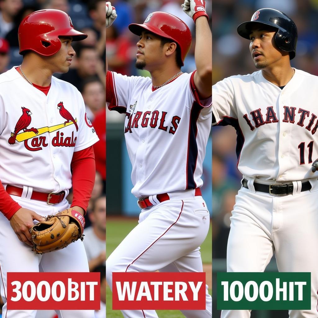 Modern players in the MLB 3000 Hit Club