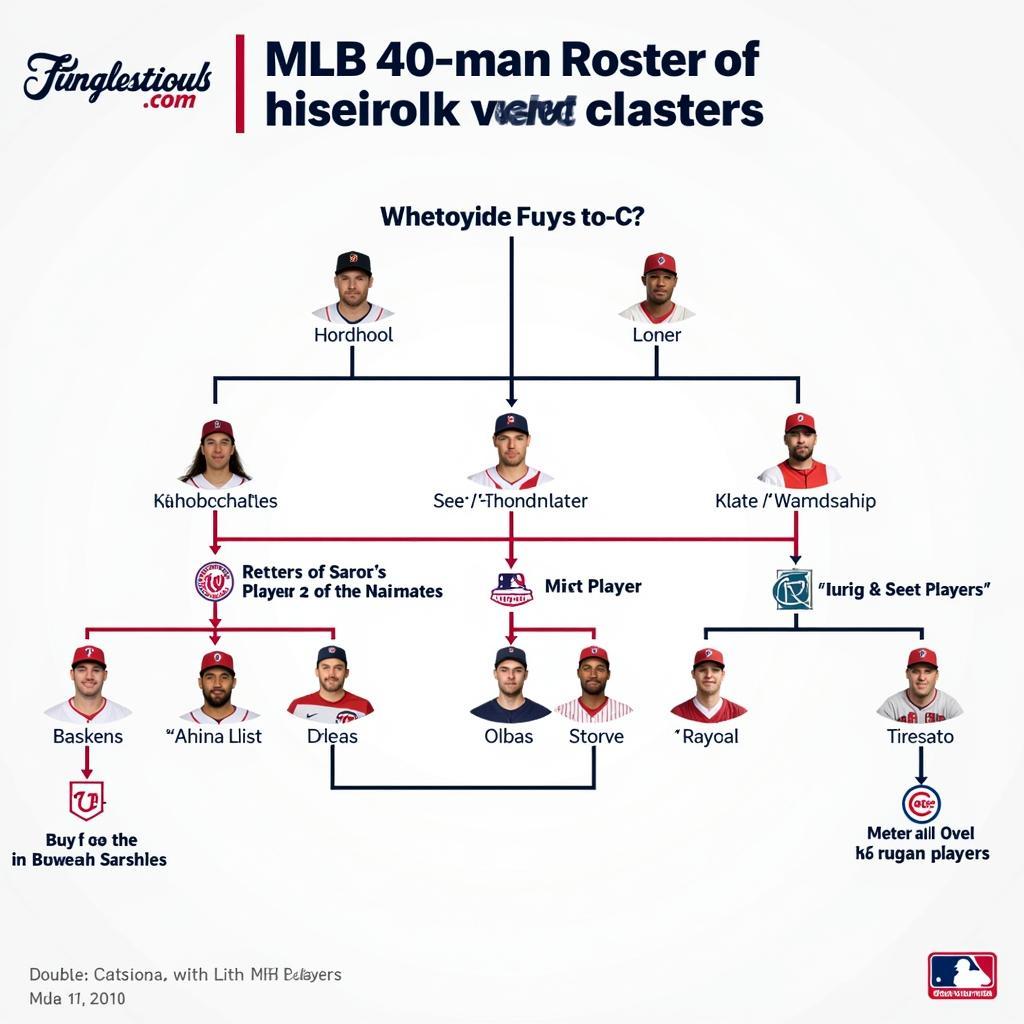 Structure of an MLB 40-Man Roster