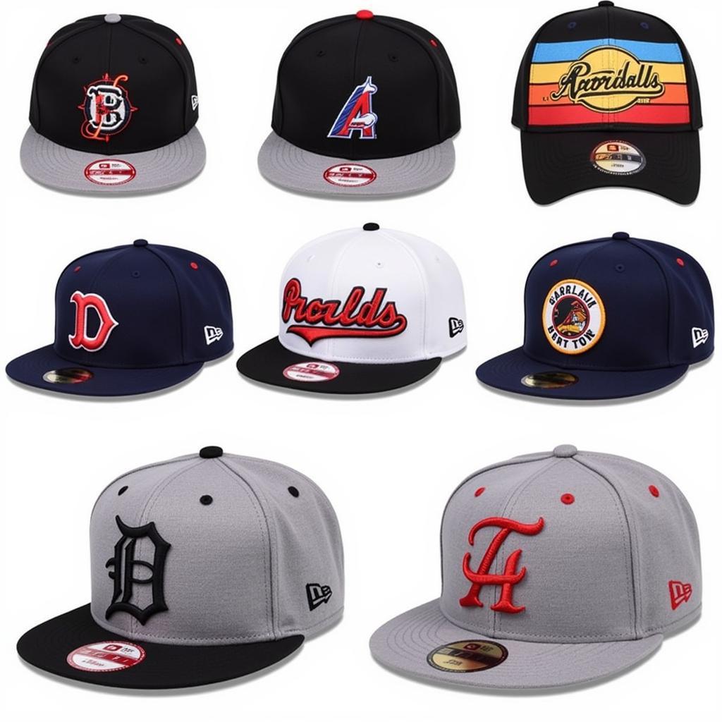 Different Styles and Designs of MLB All Teams Hats