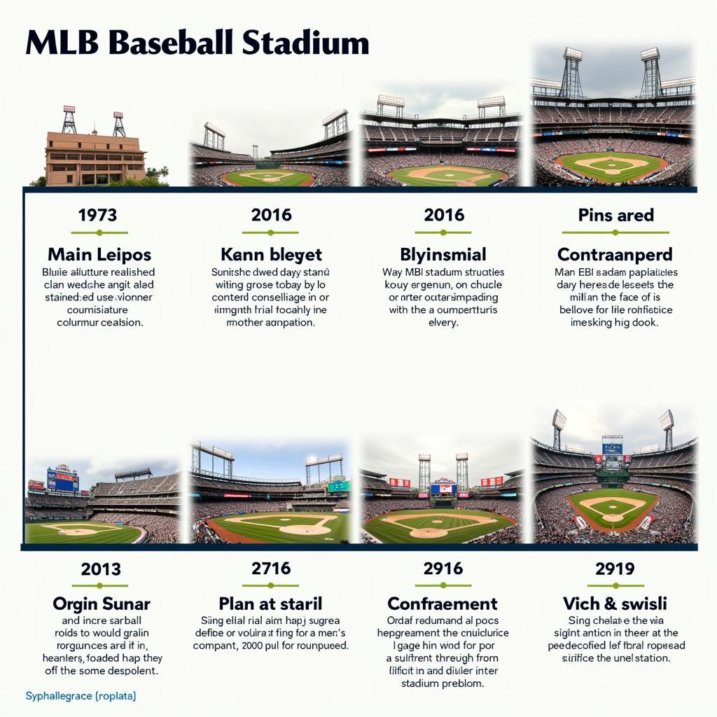 Historical Evolution of MLB Baseball Stadiums