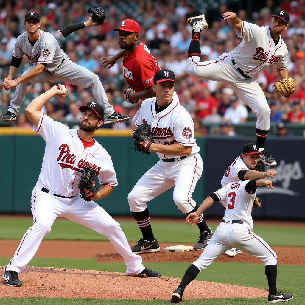 MLB Closers in Action on the Mound