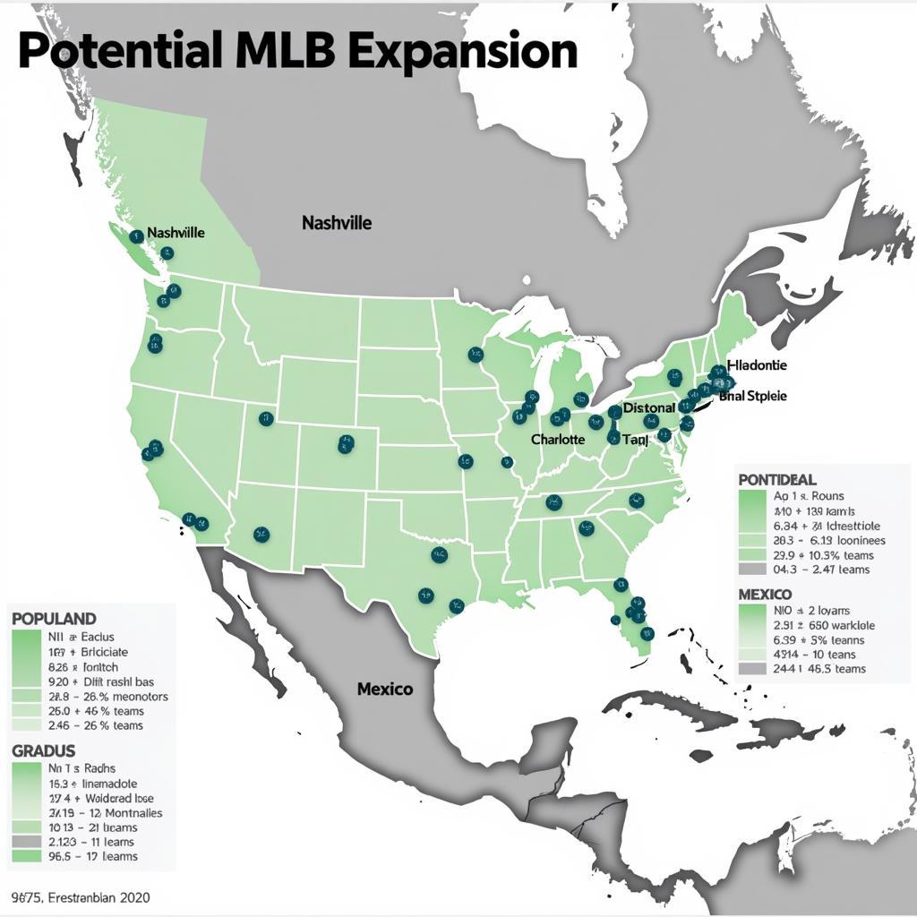 Potential MLB Expansion City Maps